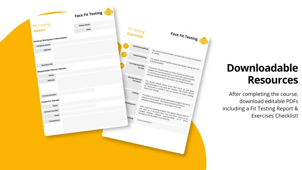 Sample Harness Inspection Course Pages